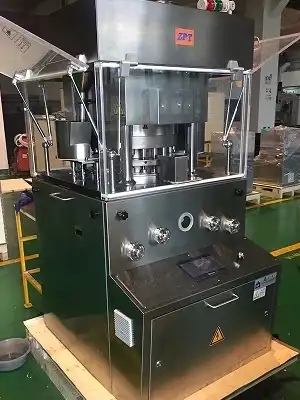 How do you maintain and clean a fully automatic tablet making machine?